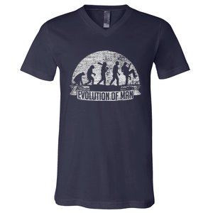 Evolution Guitar V-Neck T-Shirt