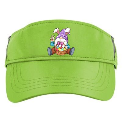 Easter Gnome Egg Funny Easter Adult Drive Performance Visor