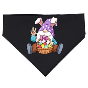 Easter Gnome Egg Funny Easter USA-Made Doggie Bandana