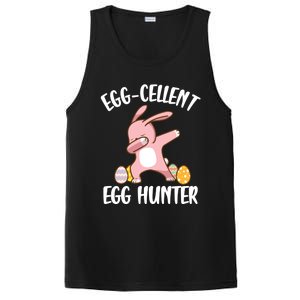 Eggmeaningful Giftcellent Egg Hunter Dabbing Easter Bunny Cool Gift PosiCharge Competitor Tank