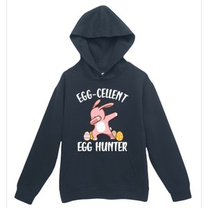 Eggmeaningful Giftcellent Egg Hunter Dabbing Easter Bunny Cool Gift Urban Pullover Hoodie