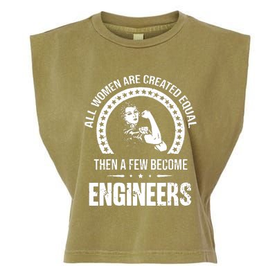 Engineer Gift Garment-Dyed Women's Muscle Tee