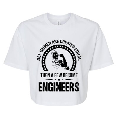 Engineer Gift Bella+Canvas Jersey Crop Tee