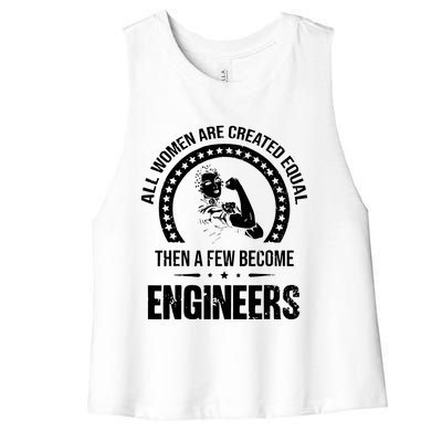 Engineer Gift Women's Racerback Cropped Tank