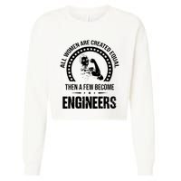 Engineer Gift Cropped Pullover Crew