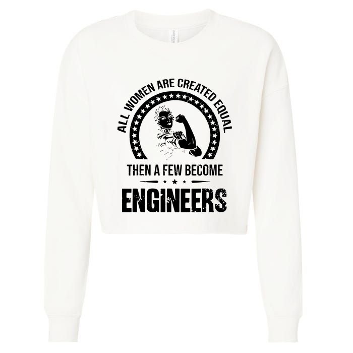 Engineer Gift Cropped Pullover Crew