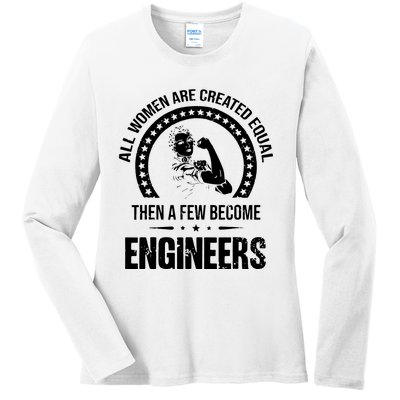 Engineer Gift Ladies Long Sleeve Shirt