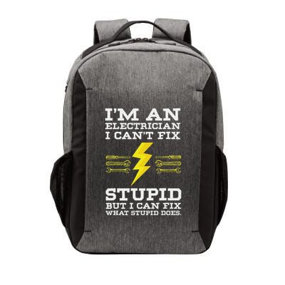Electrician Gifts For & Funny Electrical Design Vector Backpack