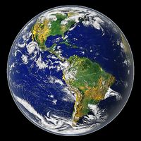 Earth Globe For Earth Day Bucket Hat