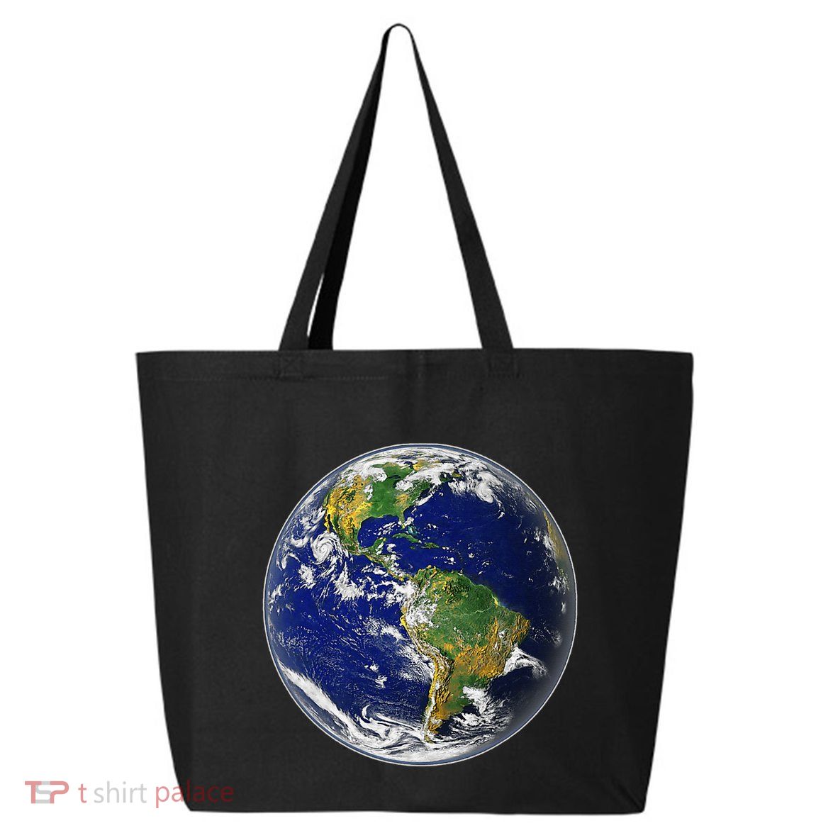 Earth Globe For Earth Day 25L Jumbo Tote