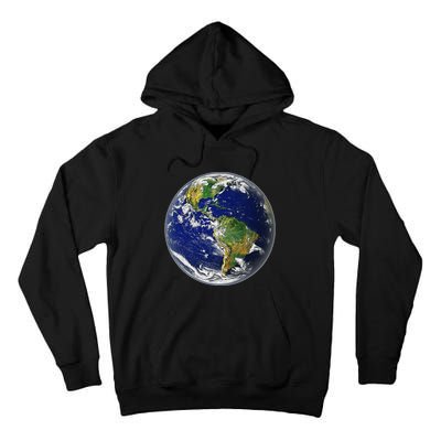 Earth Globe For Earth Day Tall Hoodie