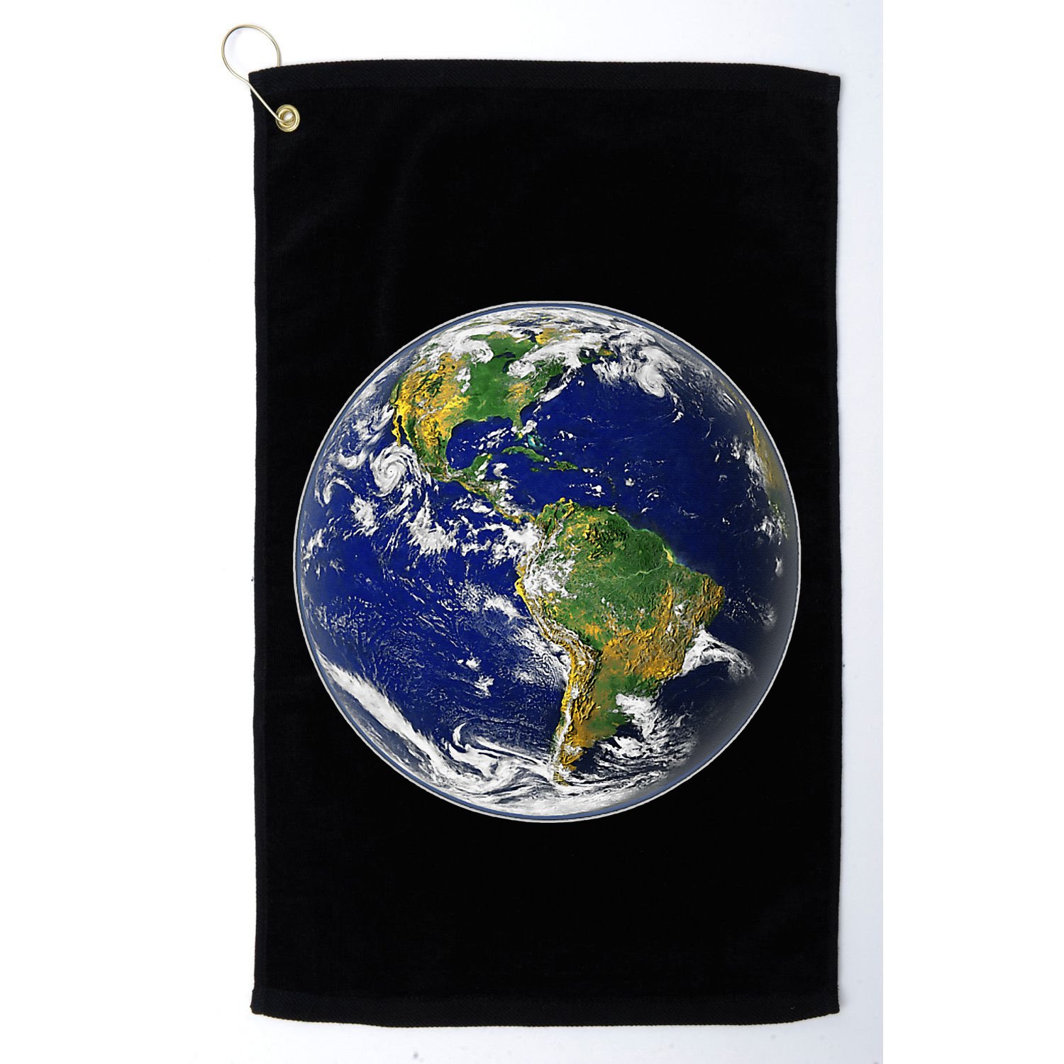 Earth Globe For Earth Day Golf Towel