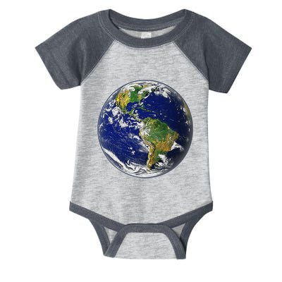 Earth Globe For Earth Day Infant Baby Jersey Bodysuit
