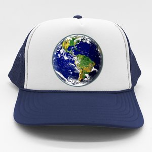 Earth Globe For Earth Day Trucker Hat