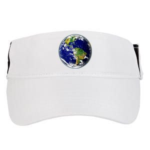 Earth Globe For Earth Day Adult Drive Performance Visor