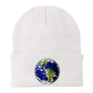 Earth Globe For Earth Day Knit Cap Winter Beanie