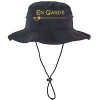 En Garde Fencing Fencer Swordsman Rapier Sabre Mask Sword Bucket Hat