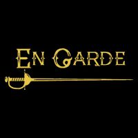 En Garde Fencing Fencer Swordsman Rapier Sabre Mask Sword 16 in Basic Backpack