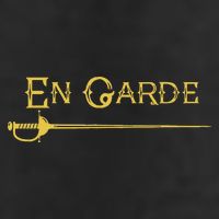 En Garde Fencing Fencer Swordsman Rapier Sabre Mask Sword 25L Jumbo Tote