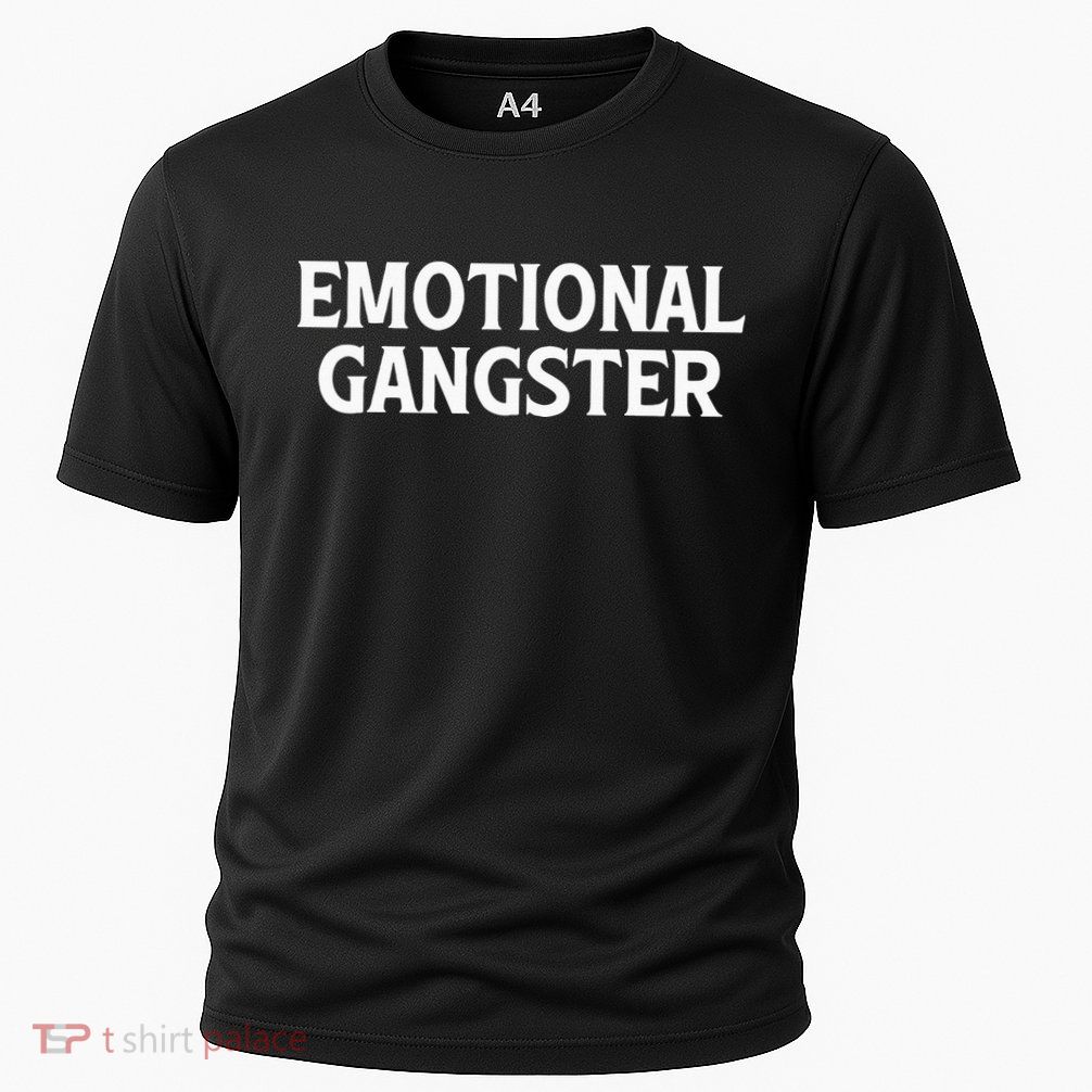 Emotional Gangster Funny Yoga Meditation Mental Health Performance Shirt