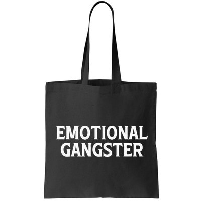 Emotional Gangster Funny Yoga Meditation Mental Health Bag