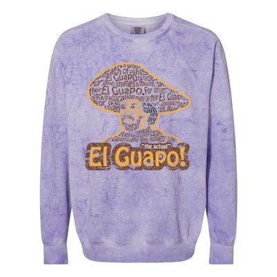 El Guapo! Fitted Colorblast Crewneck Sweatshirt