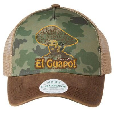 El Guapo! Fitted Legacy Tie Dye Trucker Hat