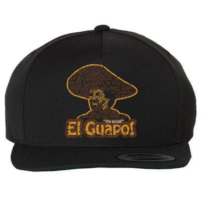 El Guapo! Fitted Wool Snapback Cap