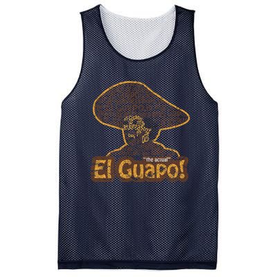 El Guapo! Fitted Mesh Reversible Basketball Jersey Tank