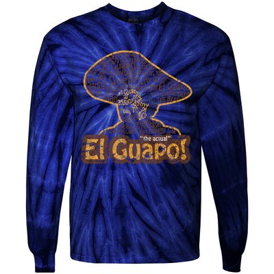 El Guapo! Fitted Tie-Dye Long Sleeve Shirt