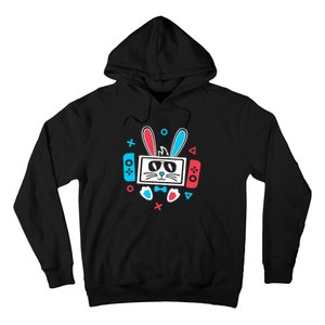 Easter Gamer Funny Happy Easter Gamer Easter Bunny Gamer Hoodie