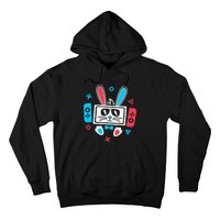 Easter Gamer Funny Happy Easter Gamer Easter Bunny Gamer Hoodie