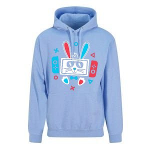 Easter Gamer Funny Happy Easter Gamer Easter Bunny Gamer Unisex Surf Hoodie