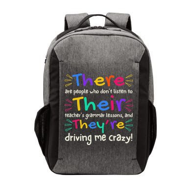 English Grammar Funny Teacher Humor There Their They're Joke Vector Backpack