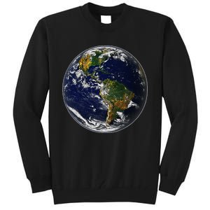 Earth Globe For Earth Day Tall Sweatshirt