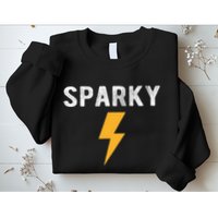 Electrician Gift Funny Sparky Nickname Lightning Bolt Tee Sweatshirt