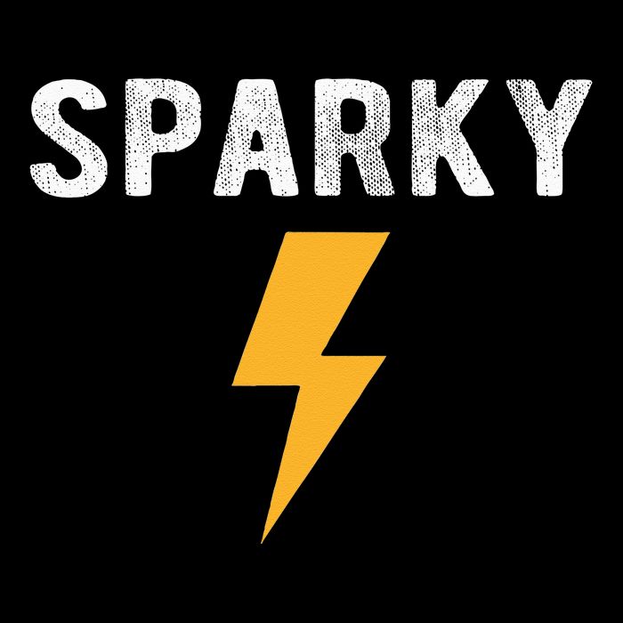 Electrician Gift Funny Sparky Nickname Lightning Bolt Tee Wool Snapback Cap