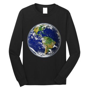 Earth Globe for Earth Day Long Sleeve Shirt