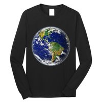 Earth Globe for Earth Day Long Sleeve Shirt