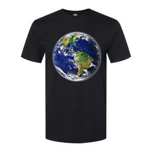 Earth Globe for Earth Day Softstyle CVC T-Shirt