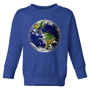 Earth Globe For Earth Day Toddler Sweatshirt