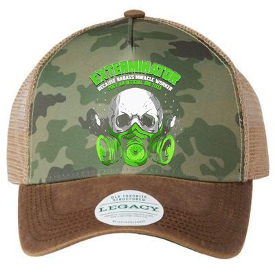 Exterminator Gift for Pest Controller Profession Legacy Tie Dye Trucker Hat