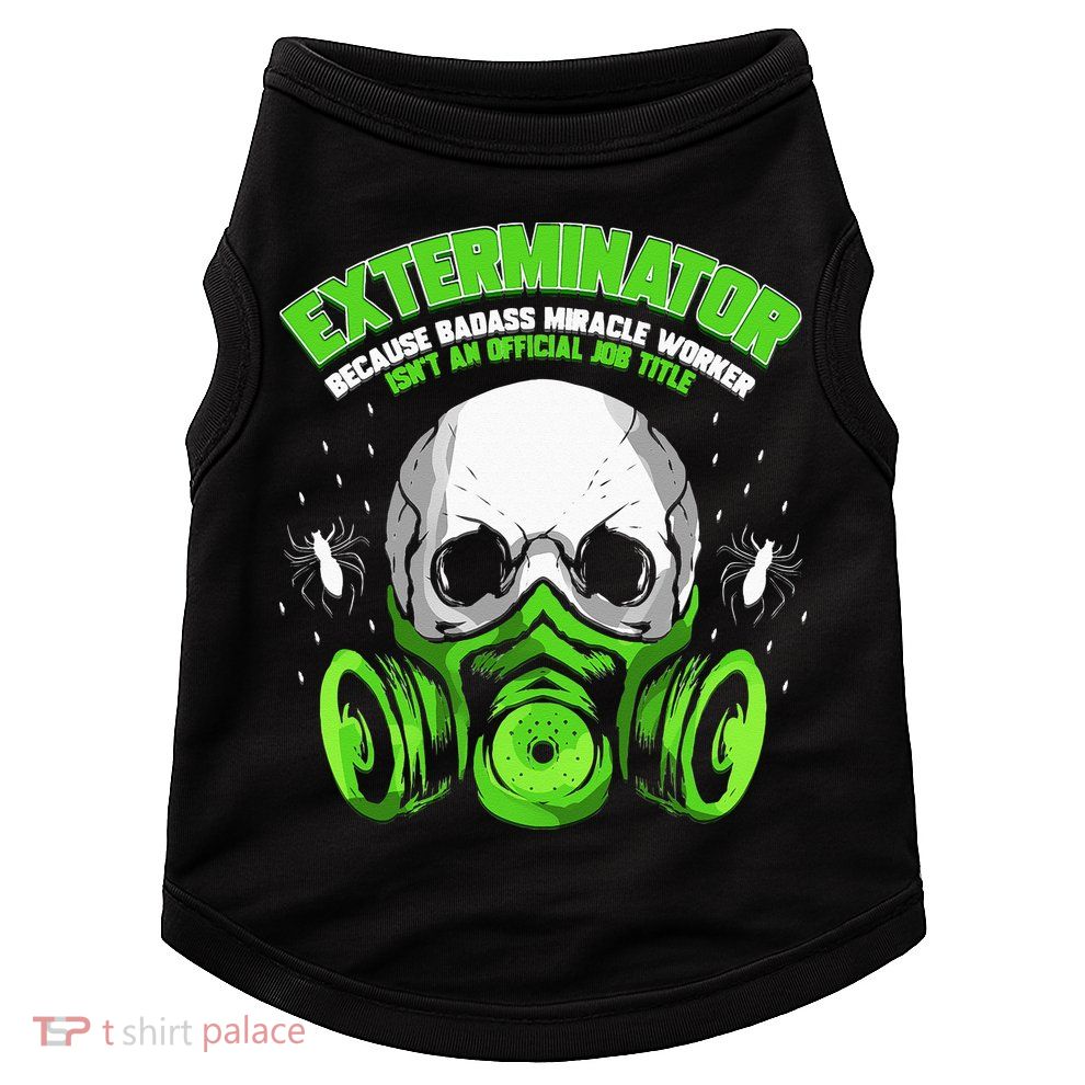 Exterminator Gift for Pest Controller Profession Doggie Tank