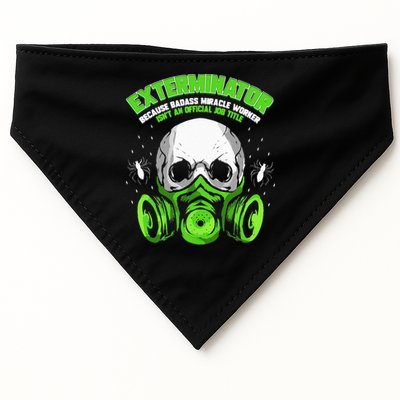 Exterminator Gift for Pest Controller Profession USA-Made Doggie Bandana