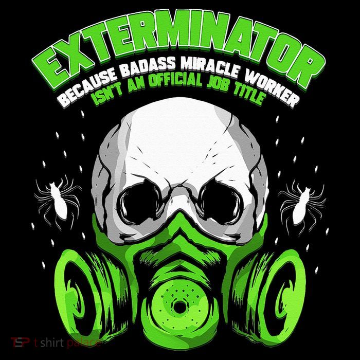 Exterminator Gift for Pest Controller Profession Button