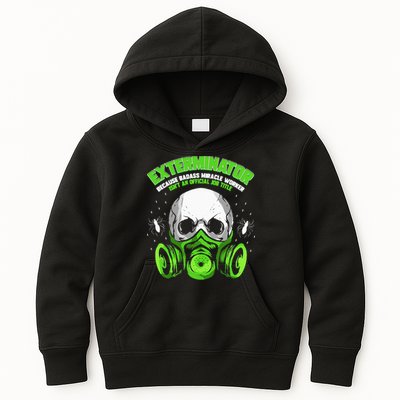 Exterminator Gift for Pest Controller Profession Kids Hoodie