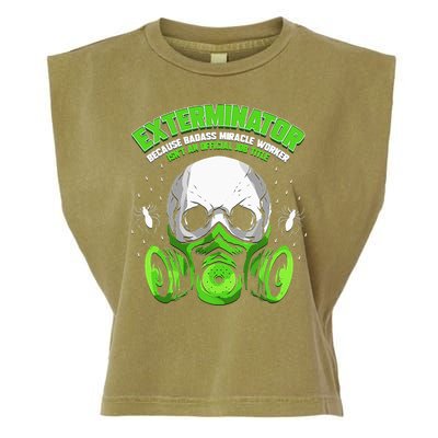 Exterminator Gift for Pest Controller Profession Garment-Dyed Women's Muscle Tee
