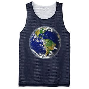 Earth Globe For Earth Day Mesh Reversible Basketball Jersey Tank