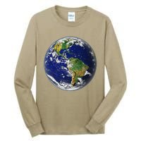 Earth Globe For Earth Day Tall Long Sleeve T-Shirt