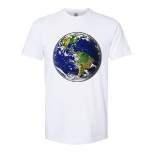 Earth Globe For Earth Day Softstyle CVC T-Shirt